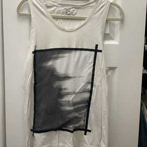 Helmut Lang Mesh Front Tank